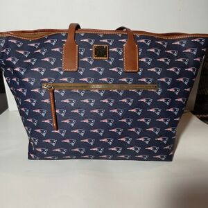 Dooney & Bourke Patriots Logo Tote Bag